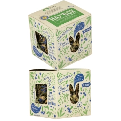 TIVO Hay'Box zioła w jadalnym kartoniku Babka Lancetowata i Bławatek